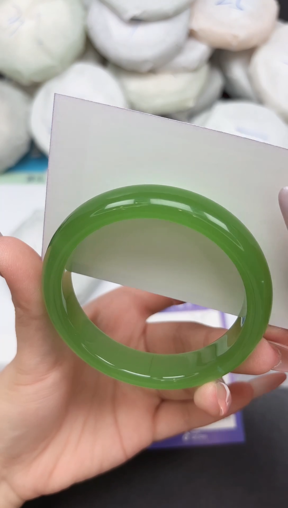 未镶嵌手镯石英质玉75-58