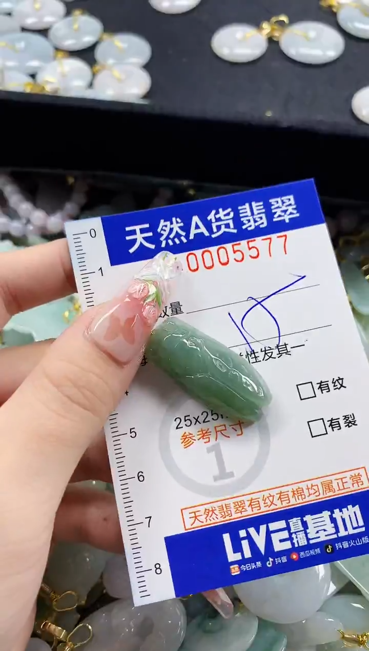 颈饰未镶嵌翡翠天然A货翡翠