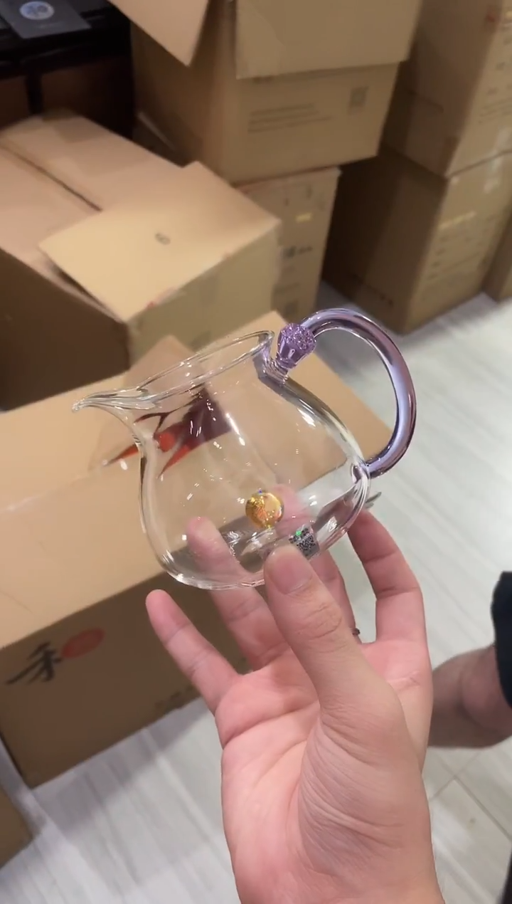 禾器/浮莲茶海/浅紫新标+禾器茶垢清洁剂