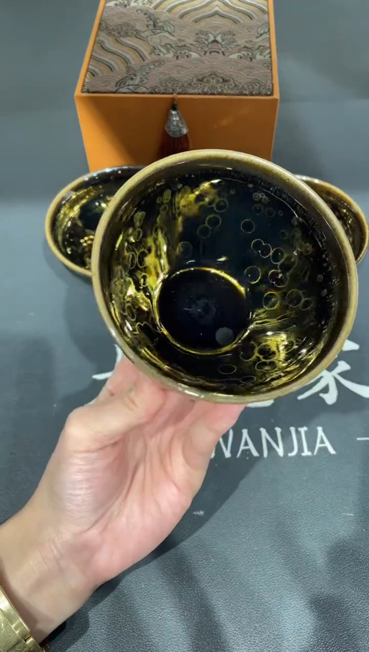 茶盏119@@建窑建盏主人杯-金曜