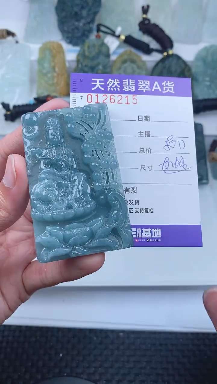 【闪购商品】翡翠颈饰未镶嵌        215