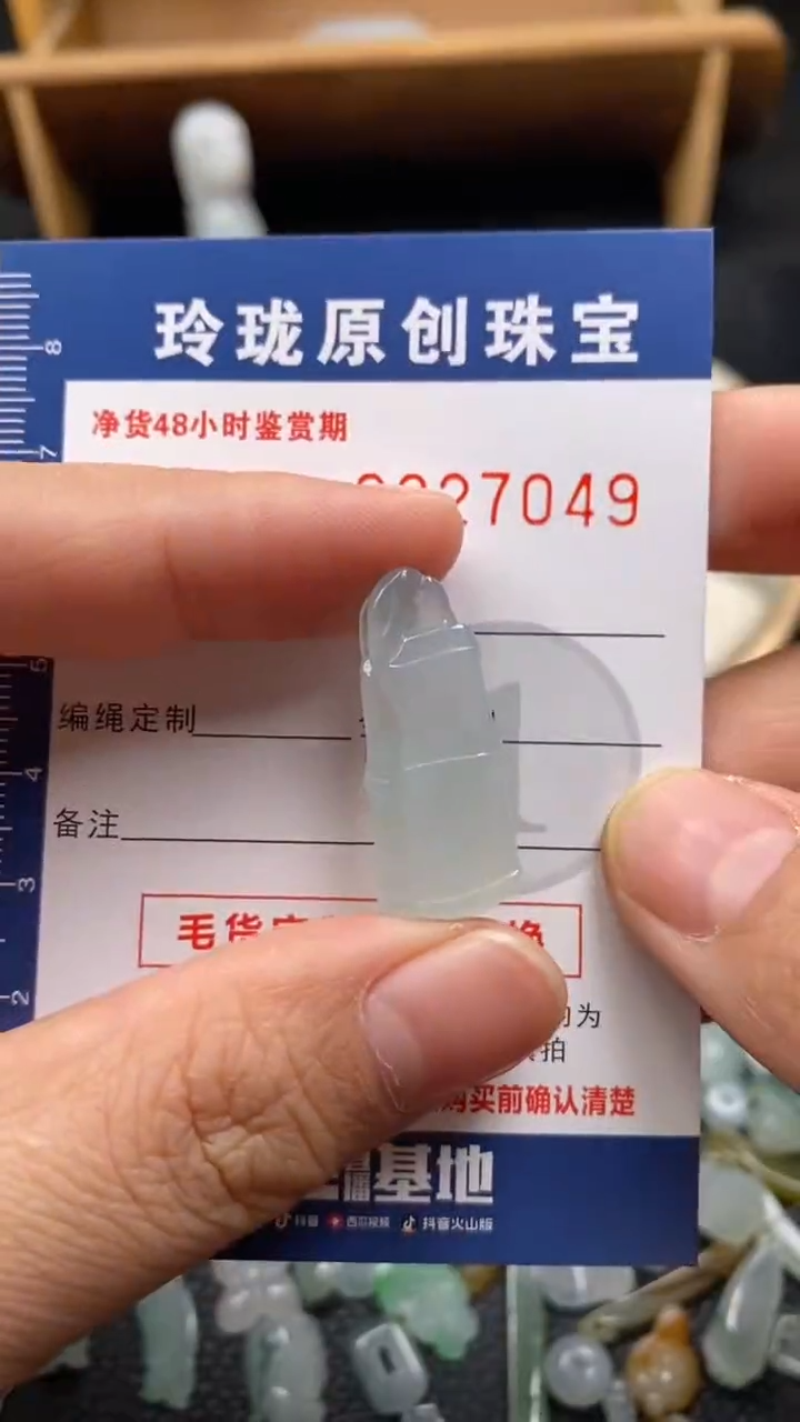 【闪购商品】翡翠颈饰未镶嵌翡翠净货27049
