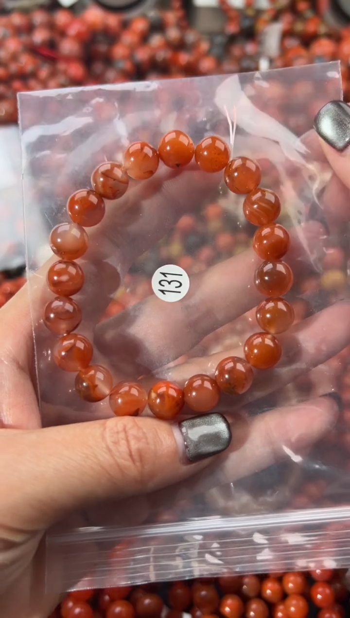 未镶嵌手串南红玛瑙9+
