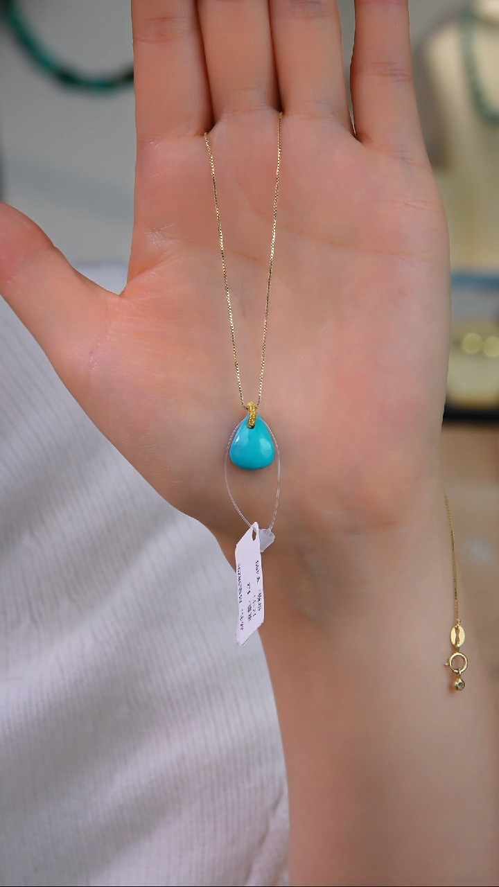 未镶嵌绿松石吊坠(不含链)多样性发货