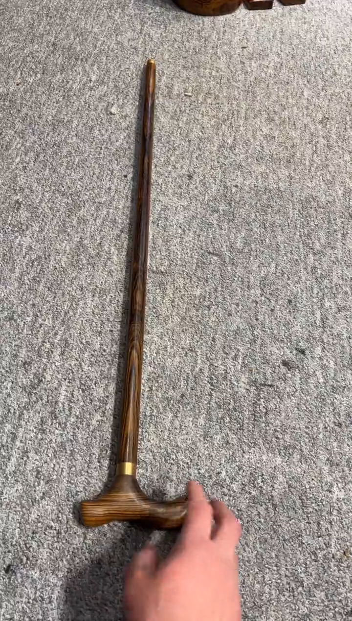 木K*N拐杖 拐杖红木家居