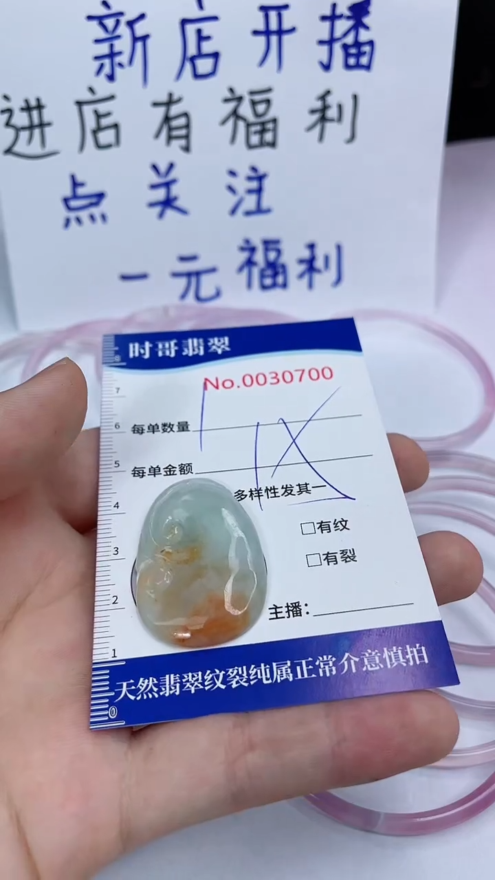 翡翠未镶嵌颈饰闪购商品003070015多样性发其一