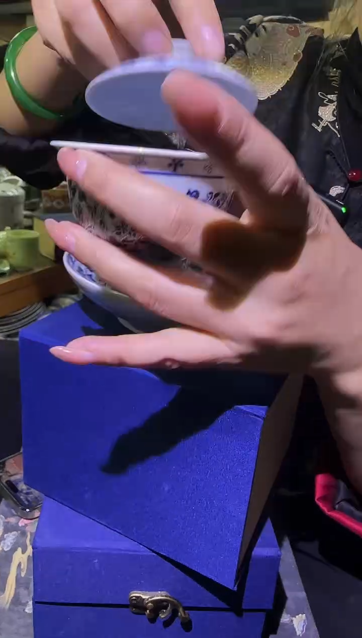 杯子瓷景德镇陶瓷摆件