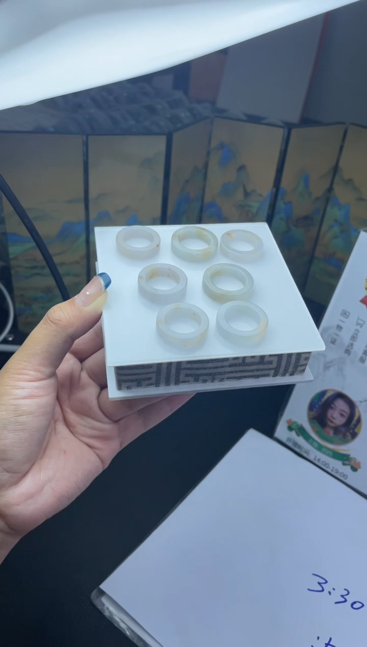 【闪购商品】翡翠戒指未镶嵌多样性发一件H7
