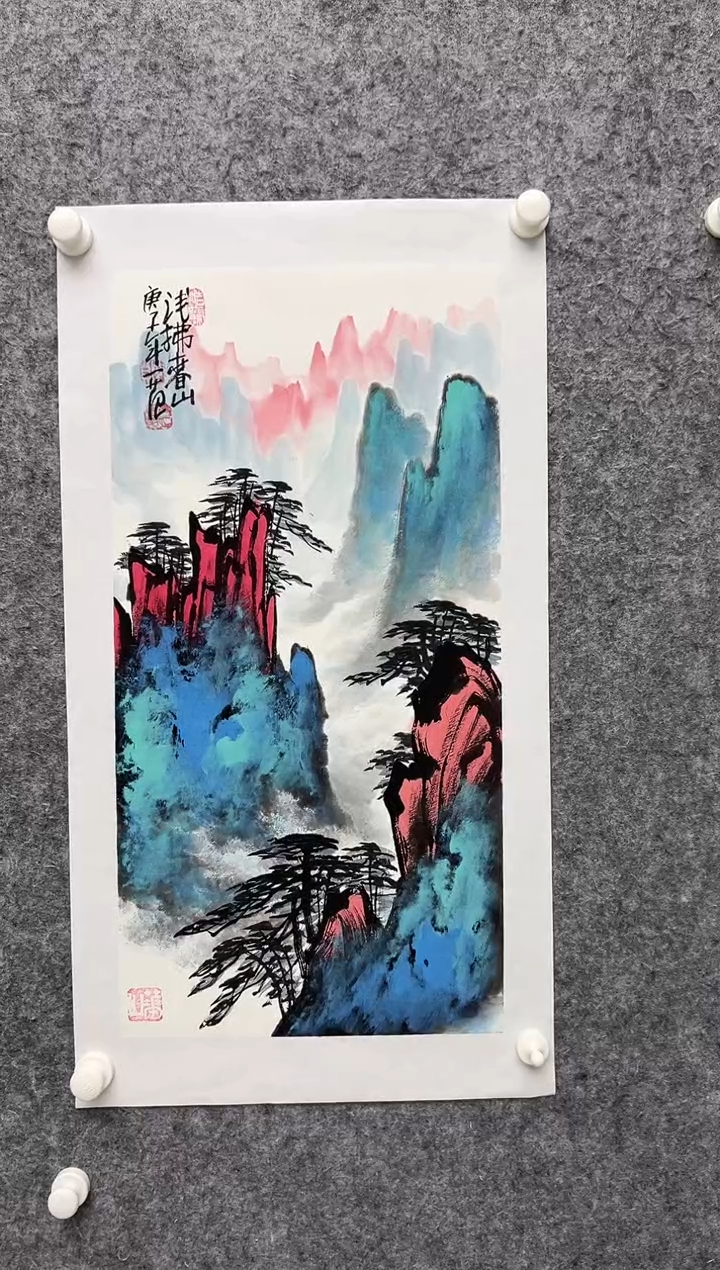【闪购商品】绘画姜国华-2平尺-国画