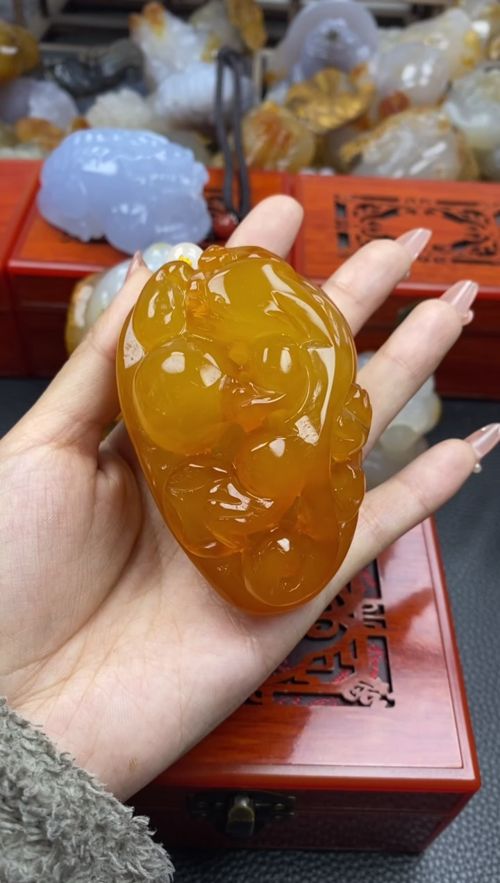 【闪购商品】玛瑙/玉髓手把未镶嵌00