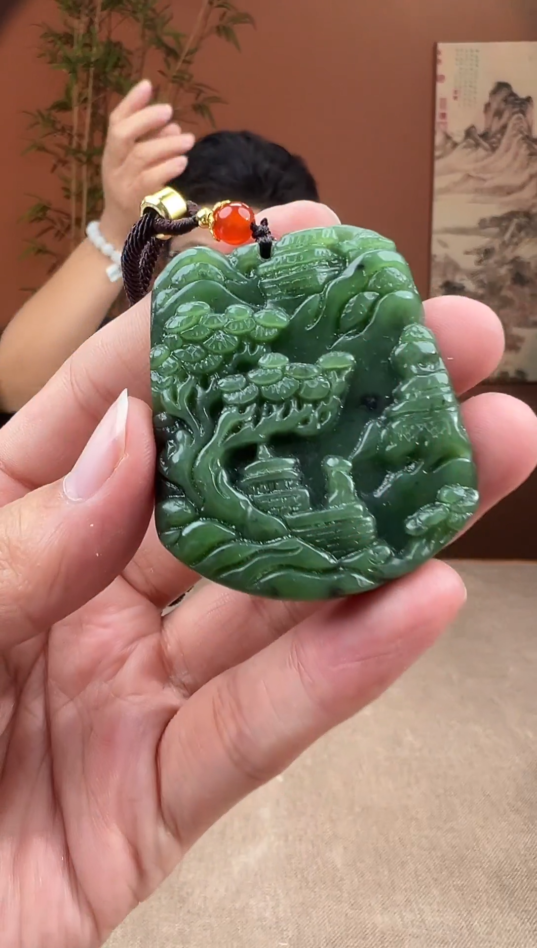 和田玉未镶嵌颈饰多样性发货拍一发一2658