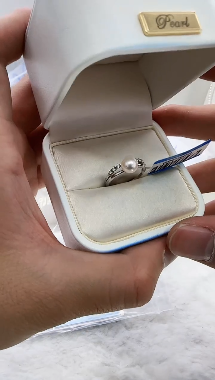 【闪购商品】海水珍珠DA银S925镶嵌c911 珍珠7