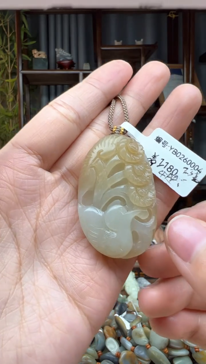 【闪购商品】和田玉颈饰未镶嵌YB  23克