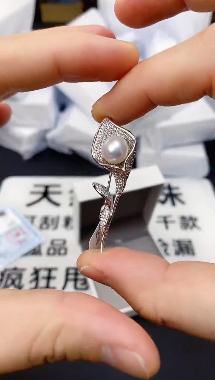 未镶嵌耳饰淡水珍珠xz1013