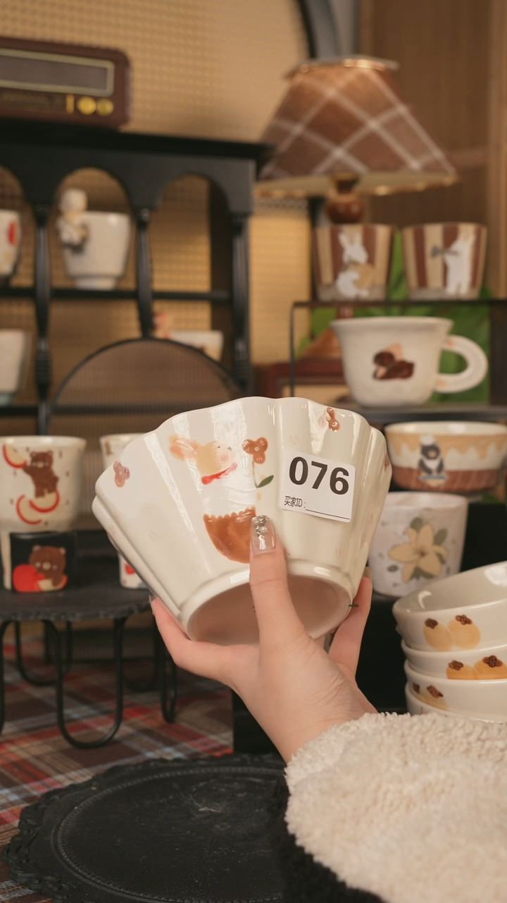 【闪购商品】碗川谷原创1.21场次直播微瑕76