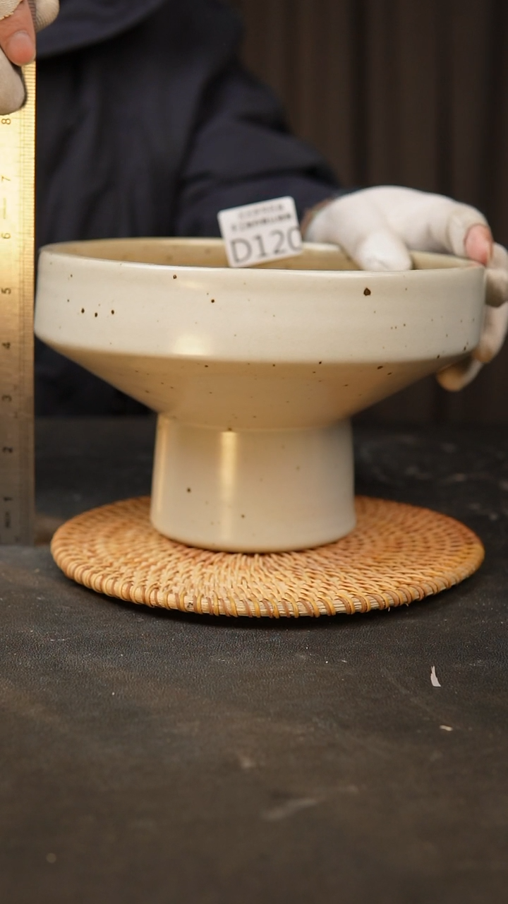 【闪购商品】瓷片景德镇手工花盆