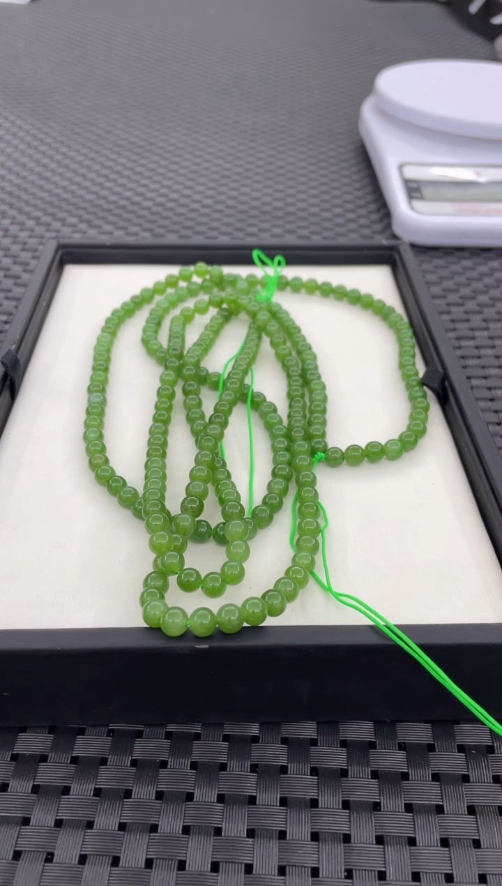 和田玉未镶嵌项链108颗挂件链（多样性发一件）PP62