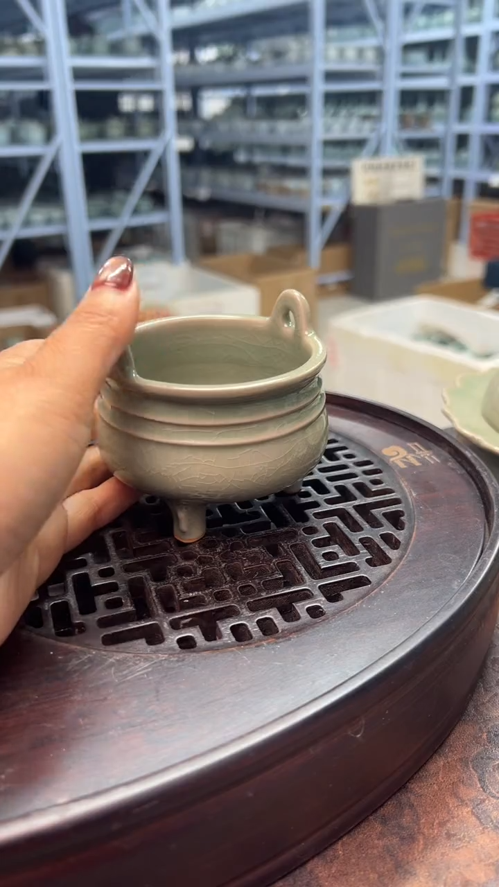 瓷片原产地原矿釉汝瓷