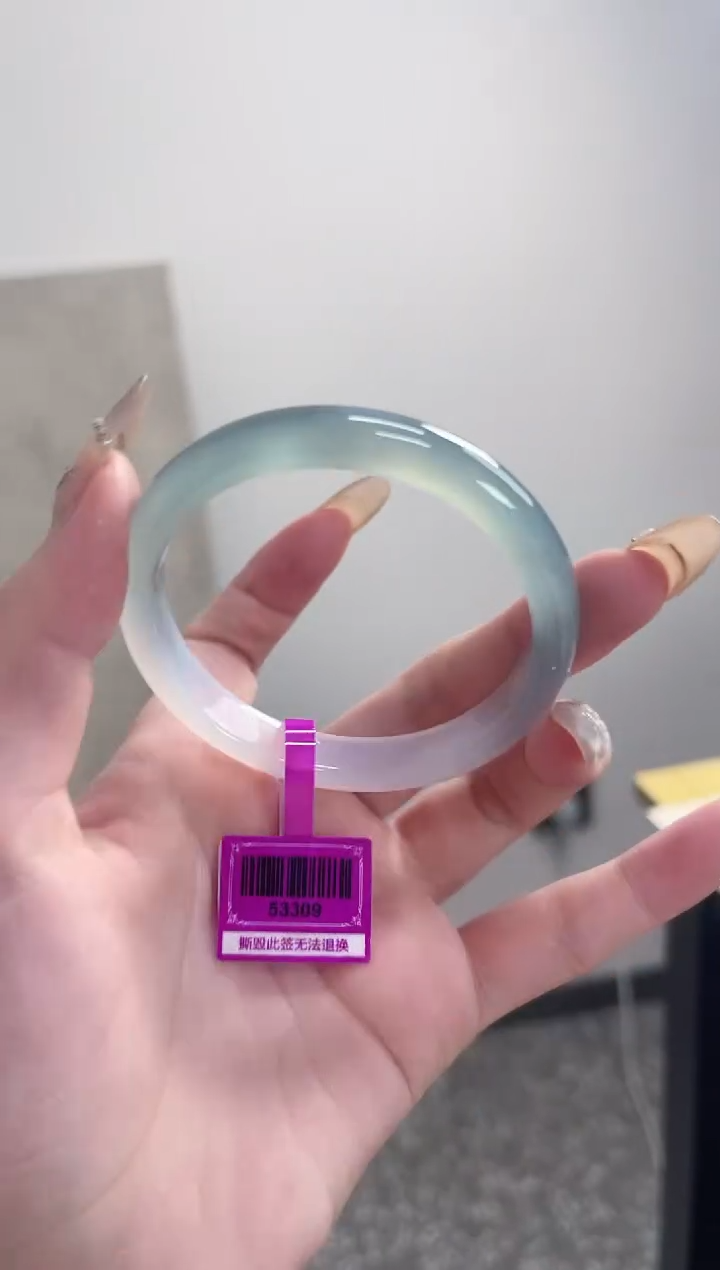 【闪购商品】玛瑙/玉髓手镯未镶嵌56圈 需要包容