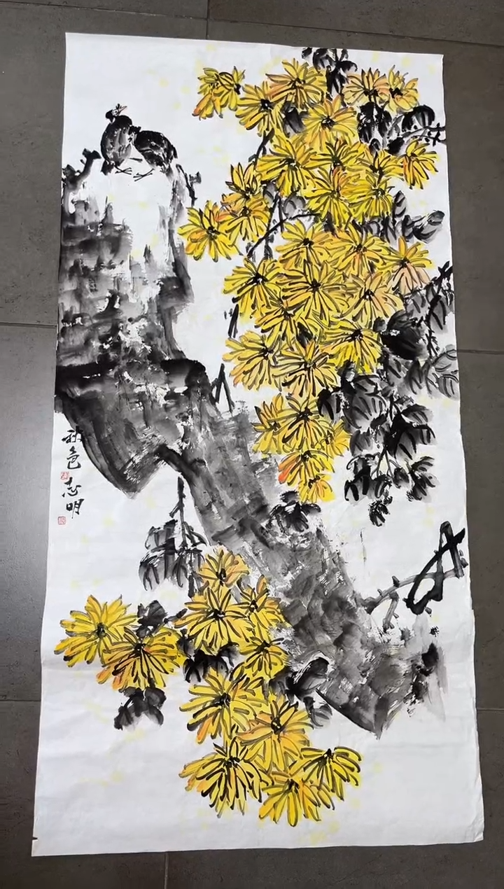 绘画韩江书画天悦-陈志明2 画