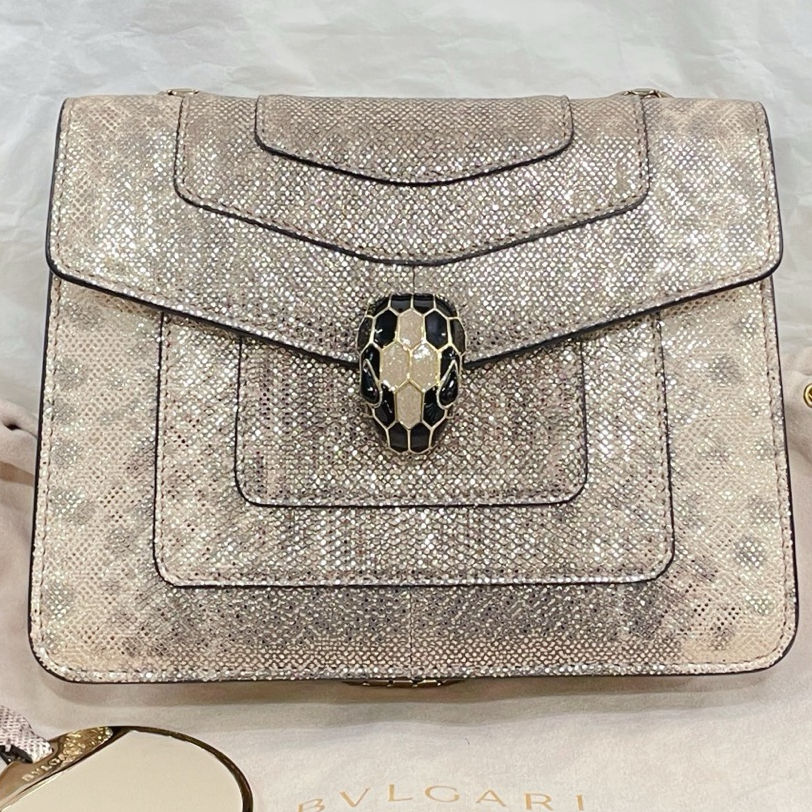 99新 BVLGARI/宝格丽 宝格丽蛇头包 /7SH39914