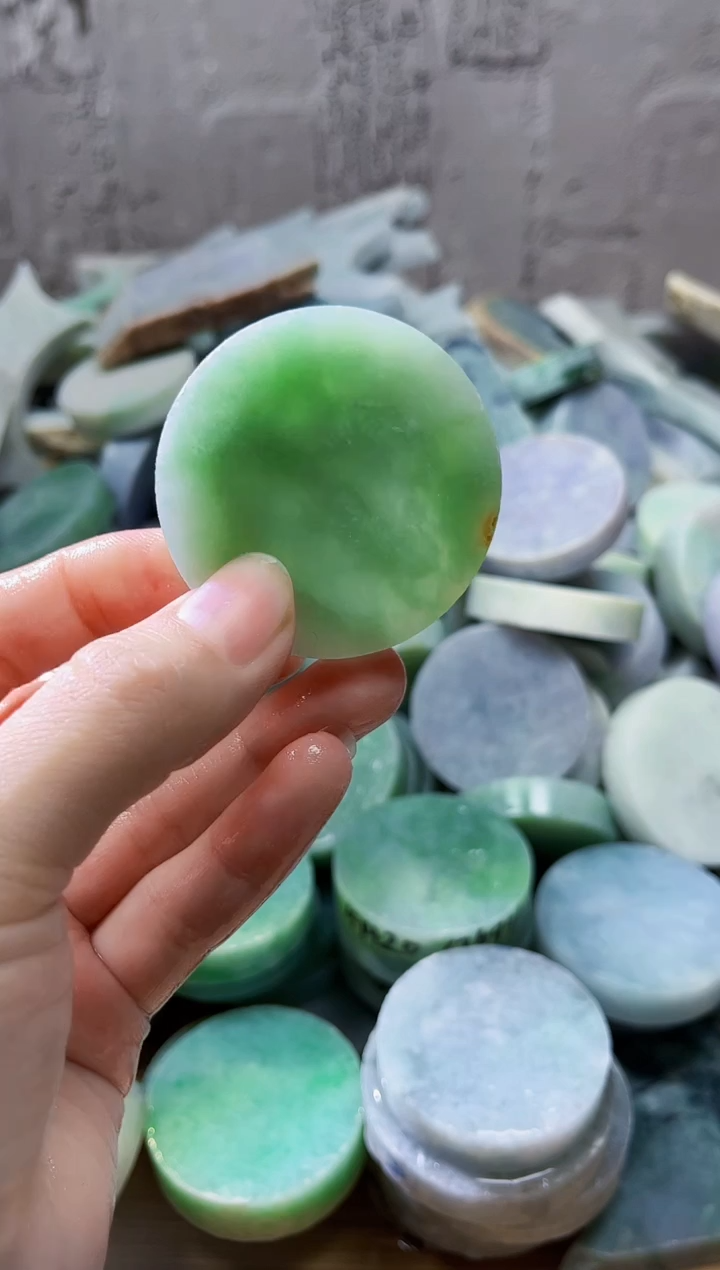 裸石翡翠天然翡翠A货石 南 507