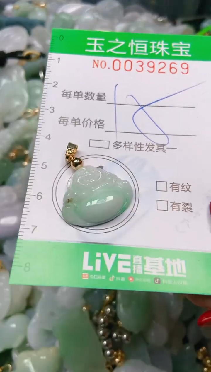 【闪购商品】翡翠颈饰未镶嵌闪购0039269