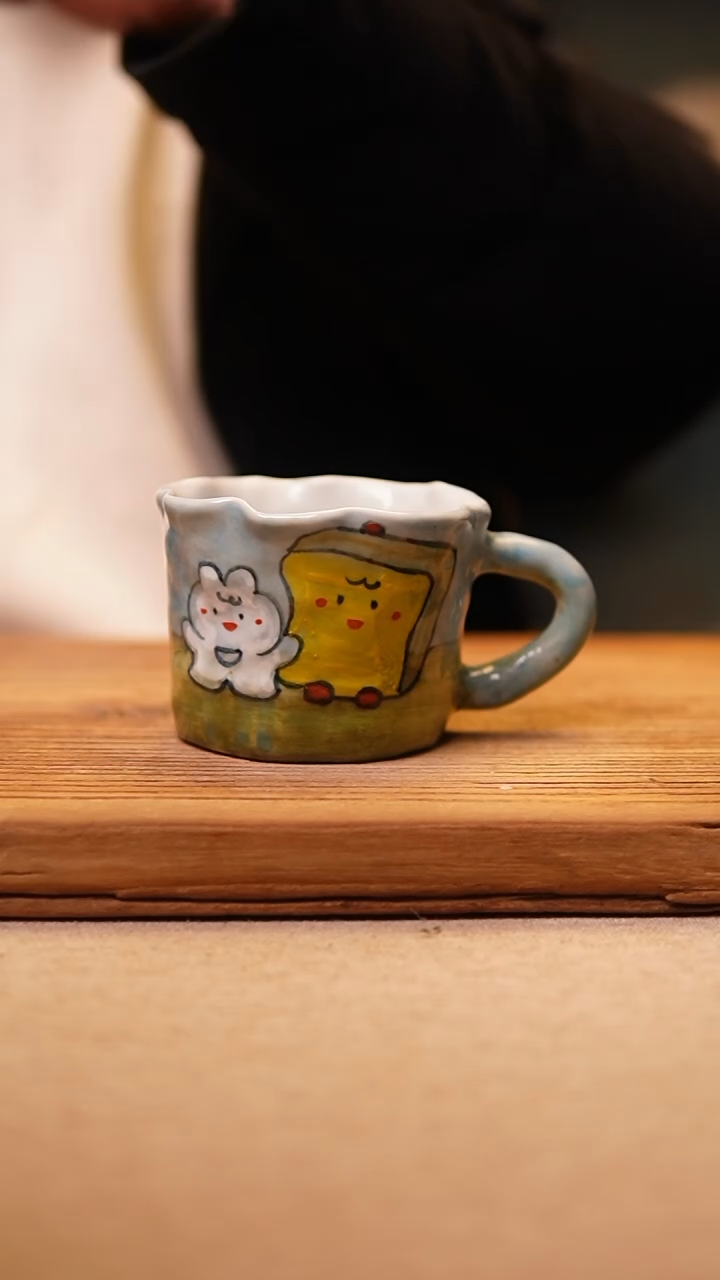 【闪购商品】@@陶园瓷舍@@纯手工手绘@高温釉下彩