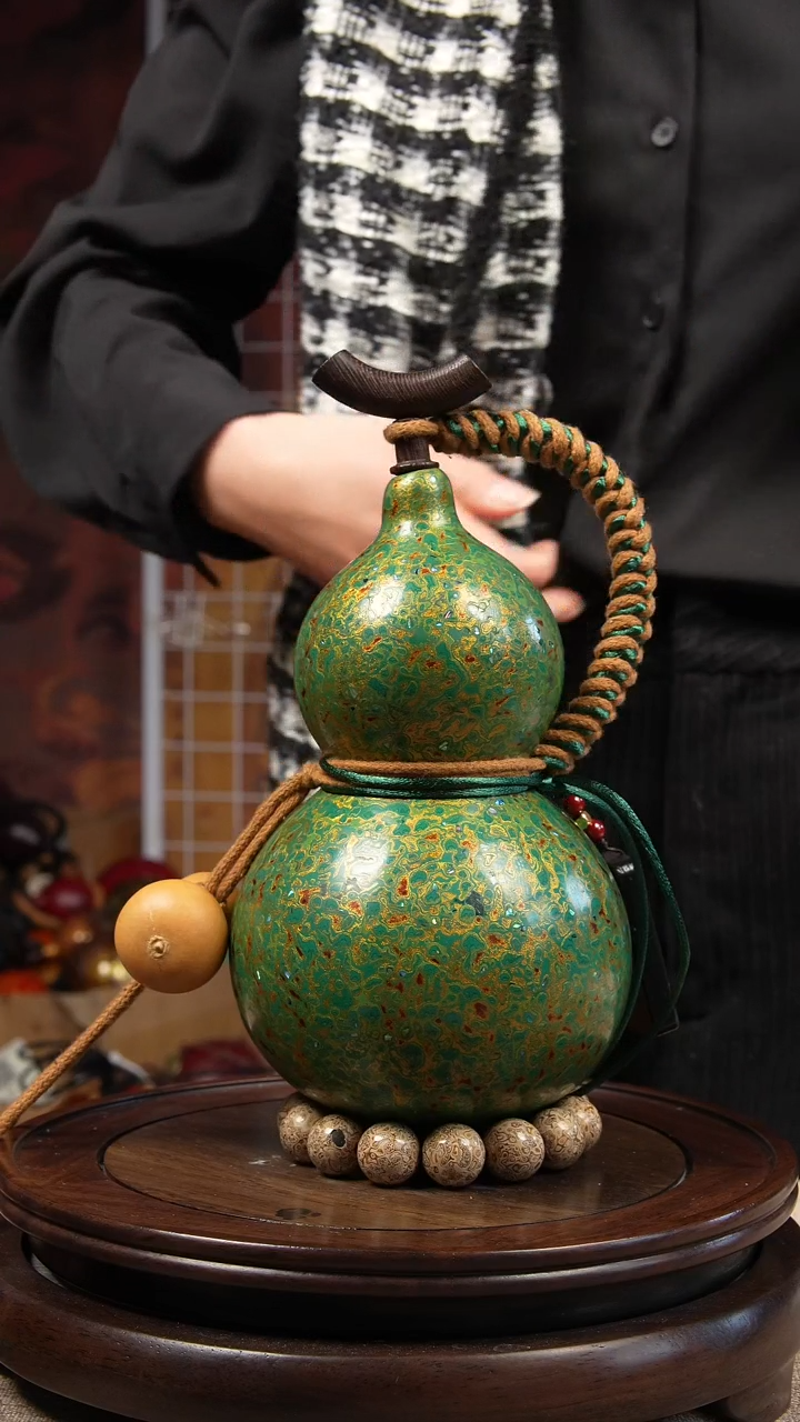 【闪购商品】255号  大漆酒葫芦一物一图