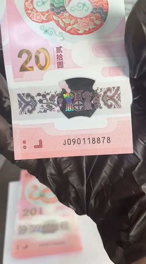 【闪购商品】塑料蛇钞包68分单张号码090118878