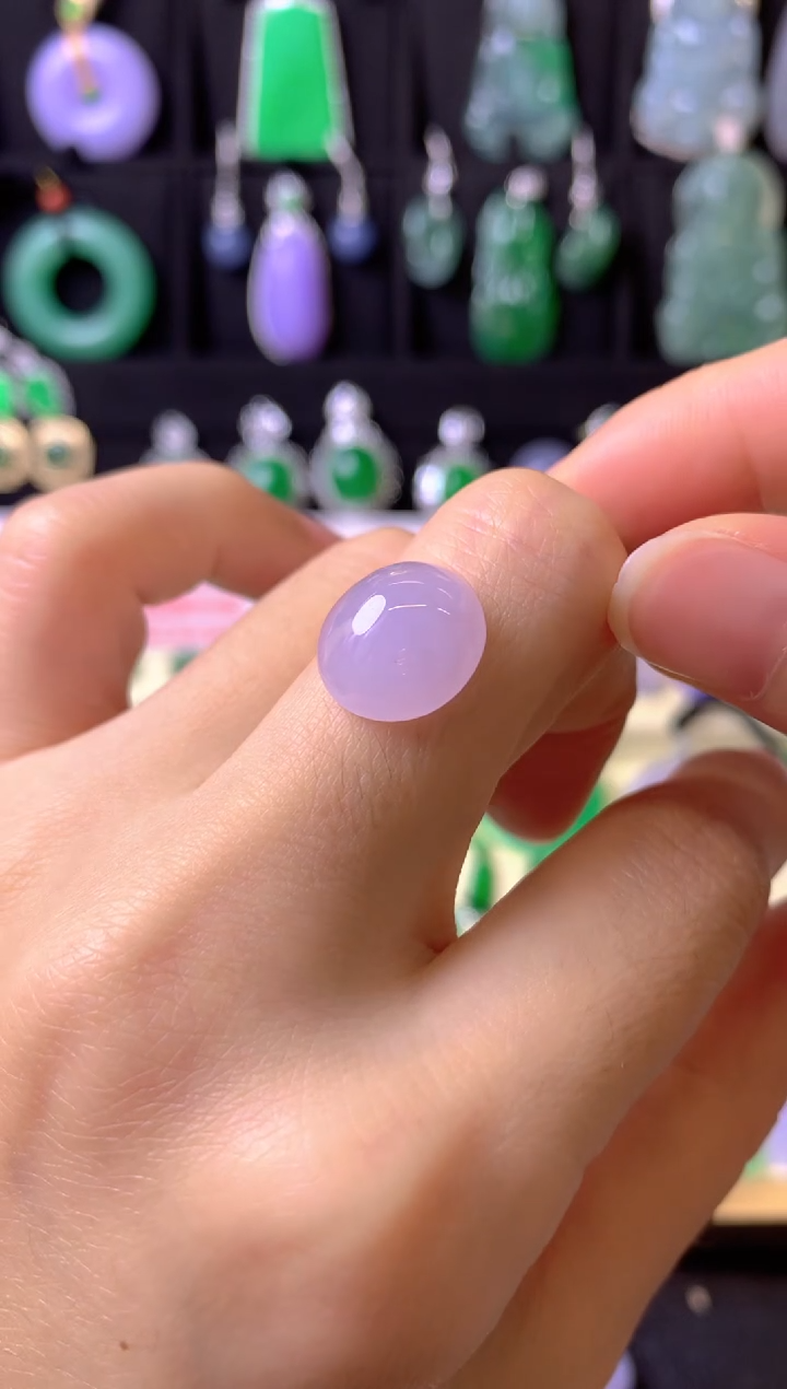 【闪购商品】定制翡翠未镶嵌1裸玉（客户意向镶嵌）