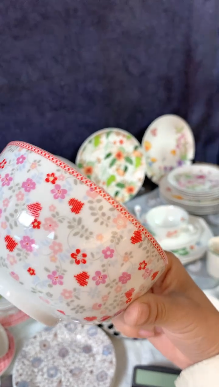 【闪购商品】瓷片陶瓷原单CC311餐具2个