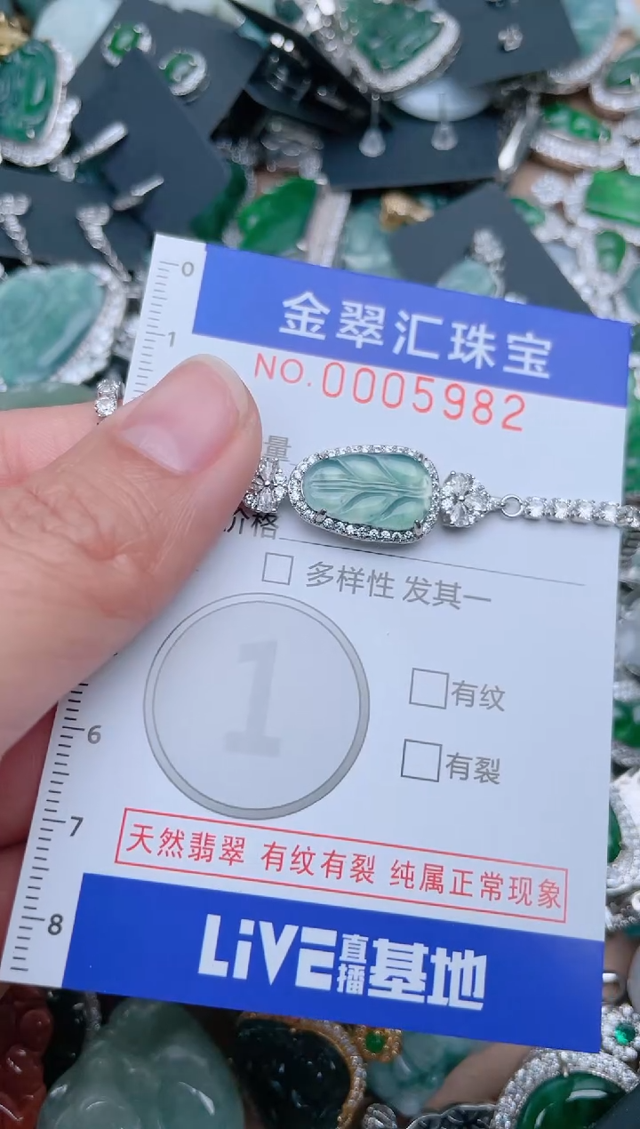 【闪购商品】翡翠颈饰未镶嵌5982.....