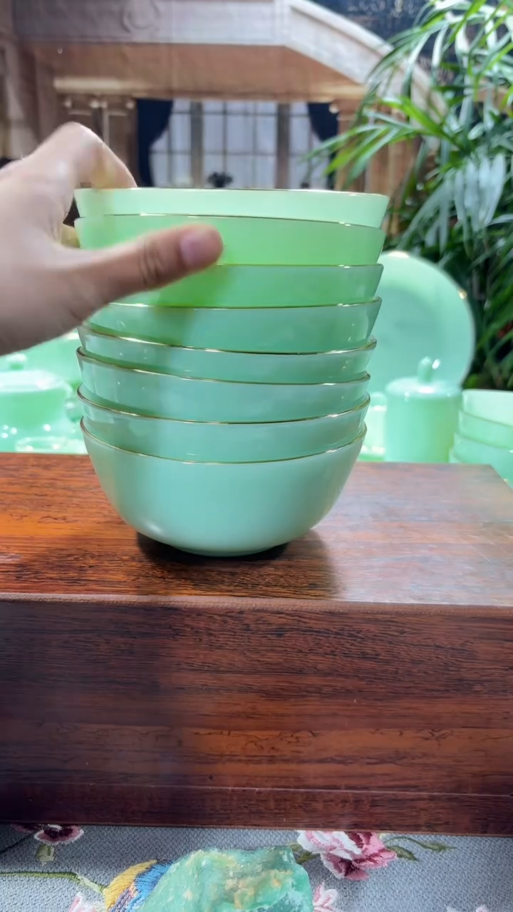 【闪购商品】...5.5英寸玉瓷碗10个口径13.8厘米