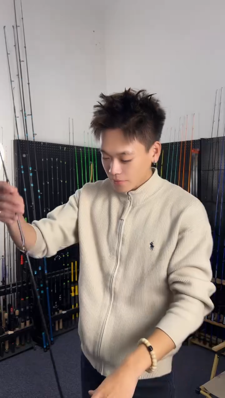 1.8m以下碳素A卡绿1.68米UL直柄（瑕疵尾货竿，没有售后，介意勿拍）