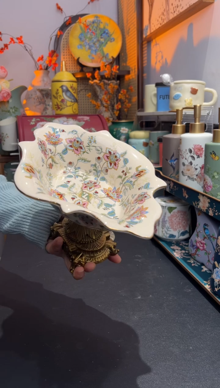  外贸陶瓷铁艺家居百货