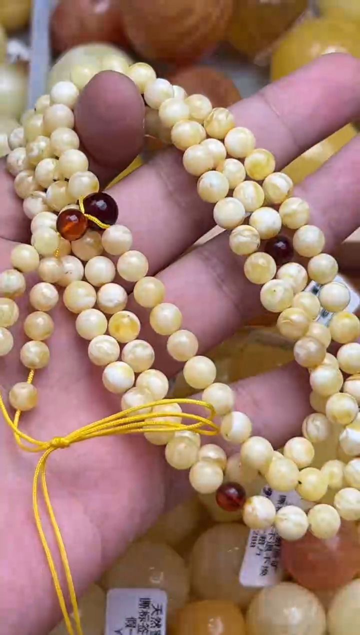 裸石琥珀未镶嵌天然蜜蜡微瑕珠子 假一赔万