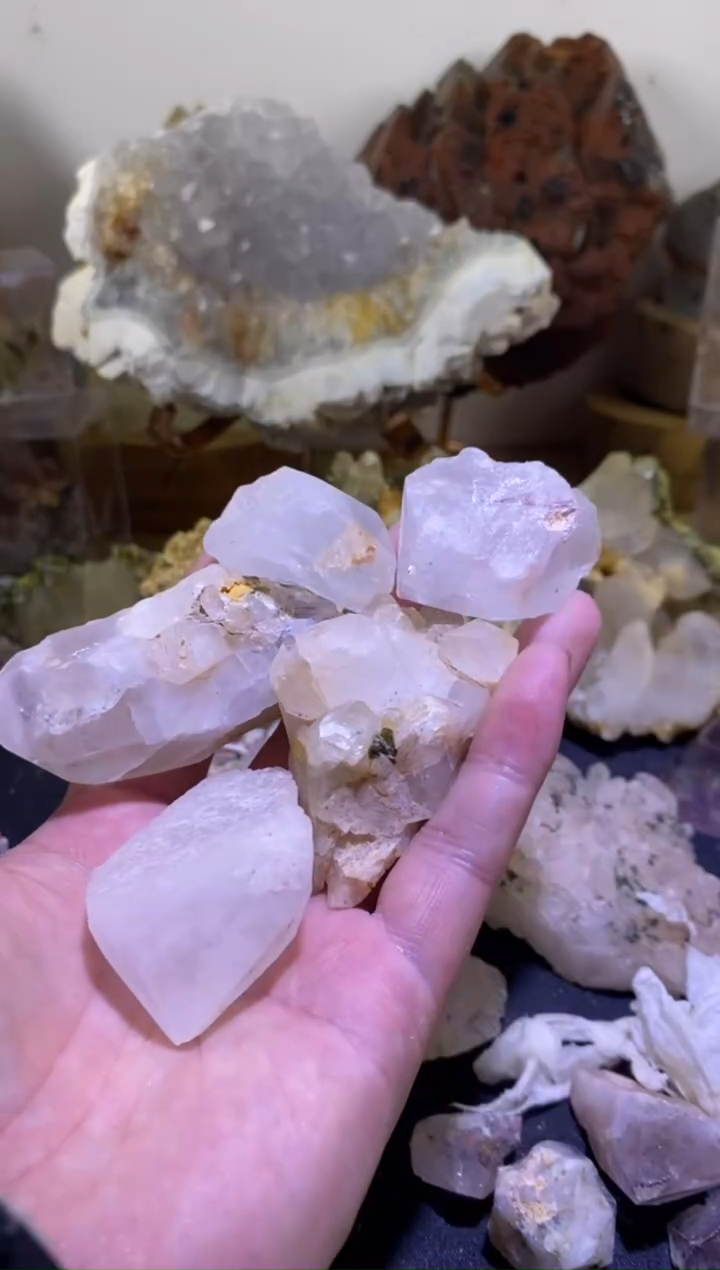 未镶嵌珠宝半成品水晶85号5颗