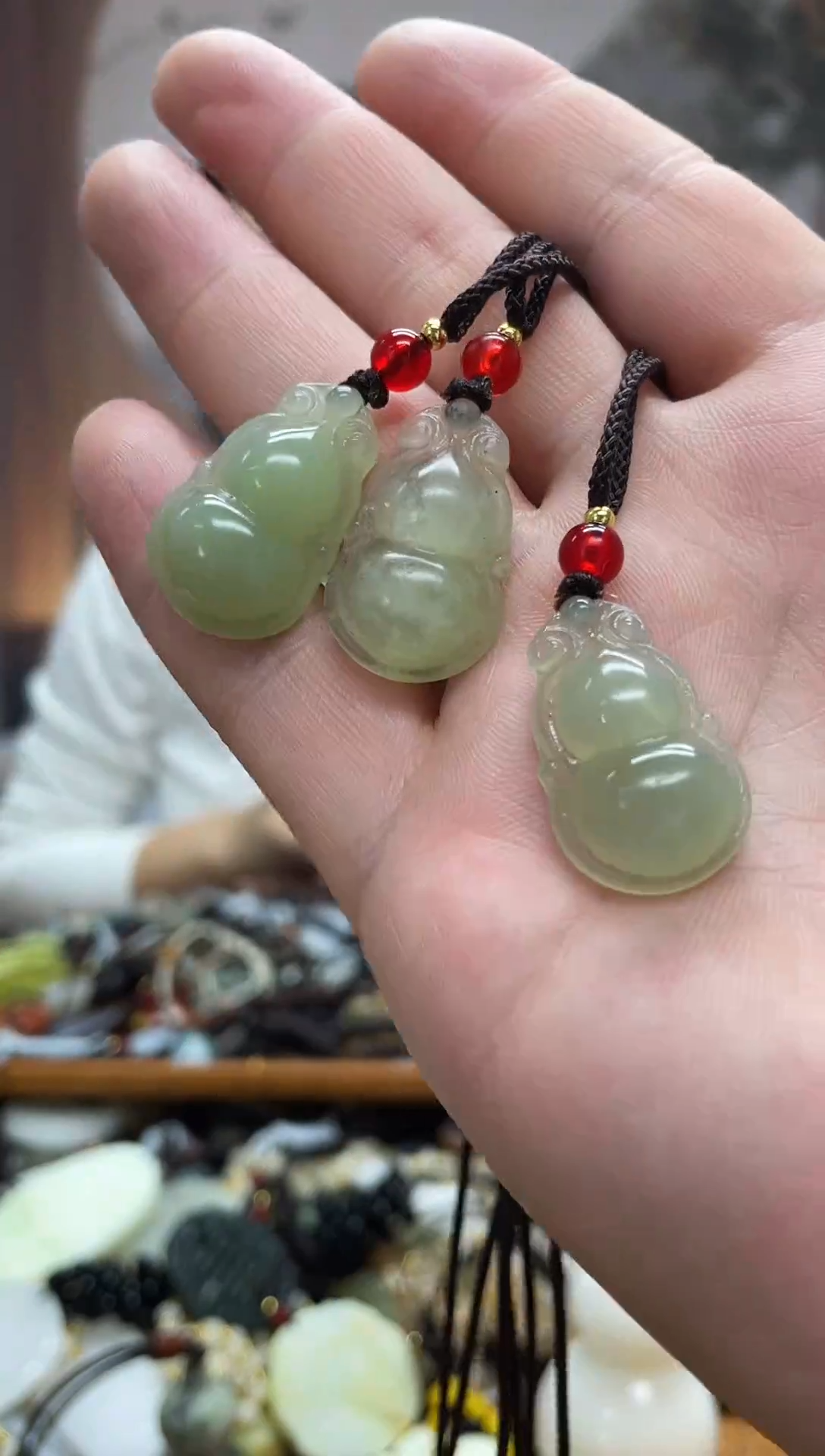 未镶嵌岫玉吊坠·多样性发货，拍一发一