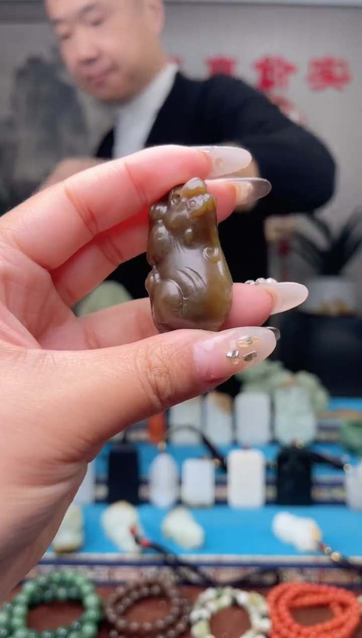 【闪购商品】和田玉挂件未镶嵌1