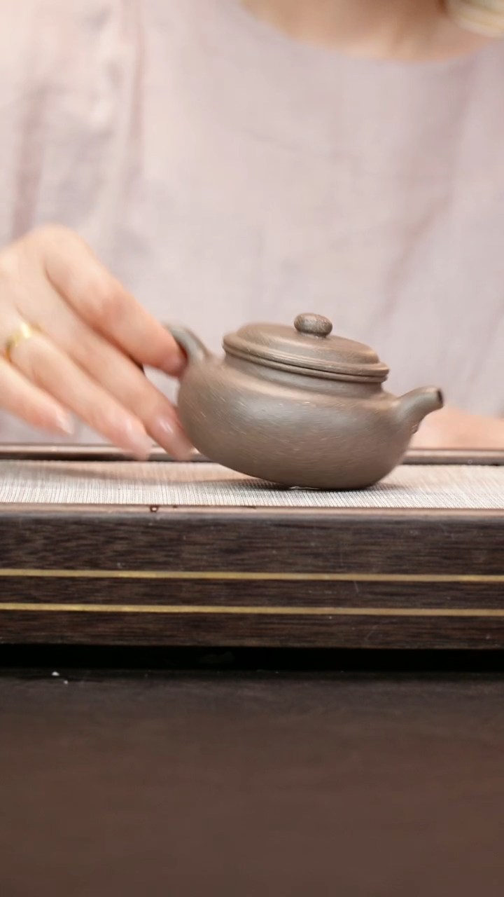 茶壶紫砂老 青灰段泥    仿古壶 