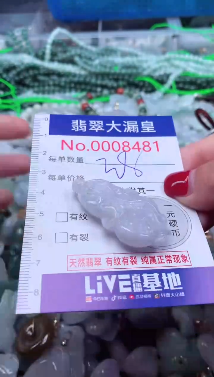 颈饰未镶嵌翡翠8481