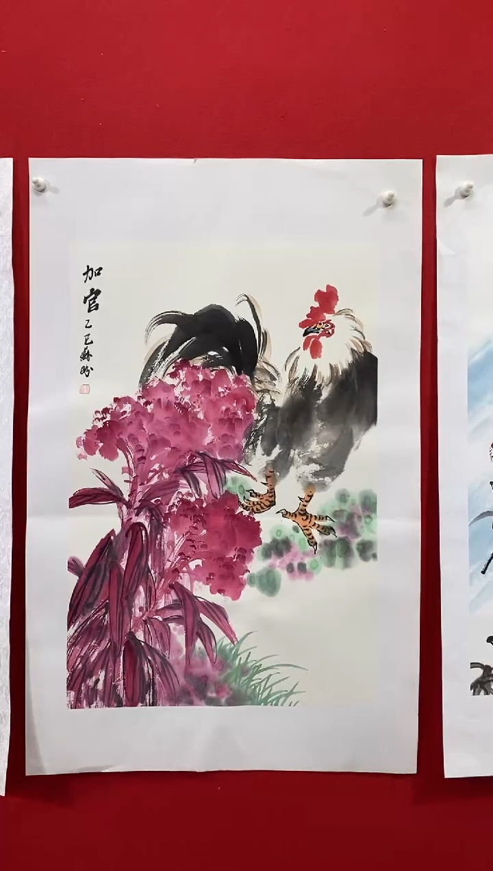 国画SP杰苏盼老师作品