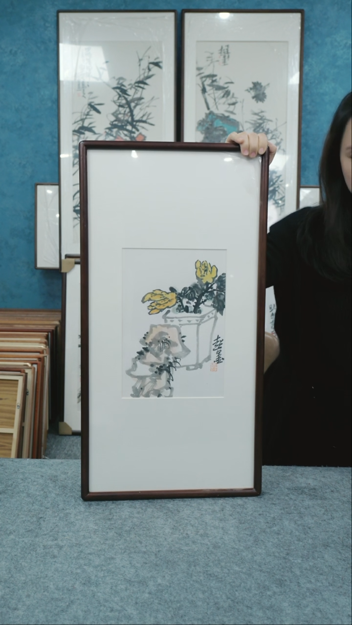 【闪购商品】国画33*66郑志超老师花鸟