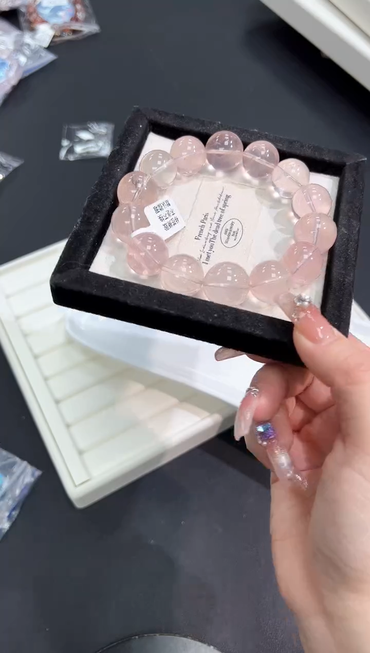 【闪购商品】水晶手串未镶嵌36m多样性发其一/1条17mm默认微瑕