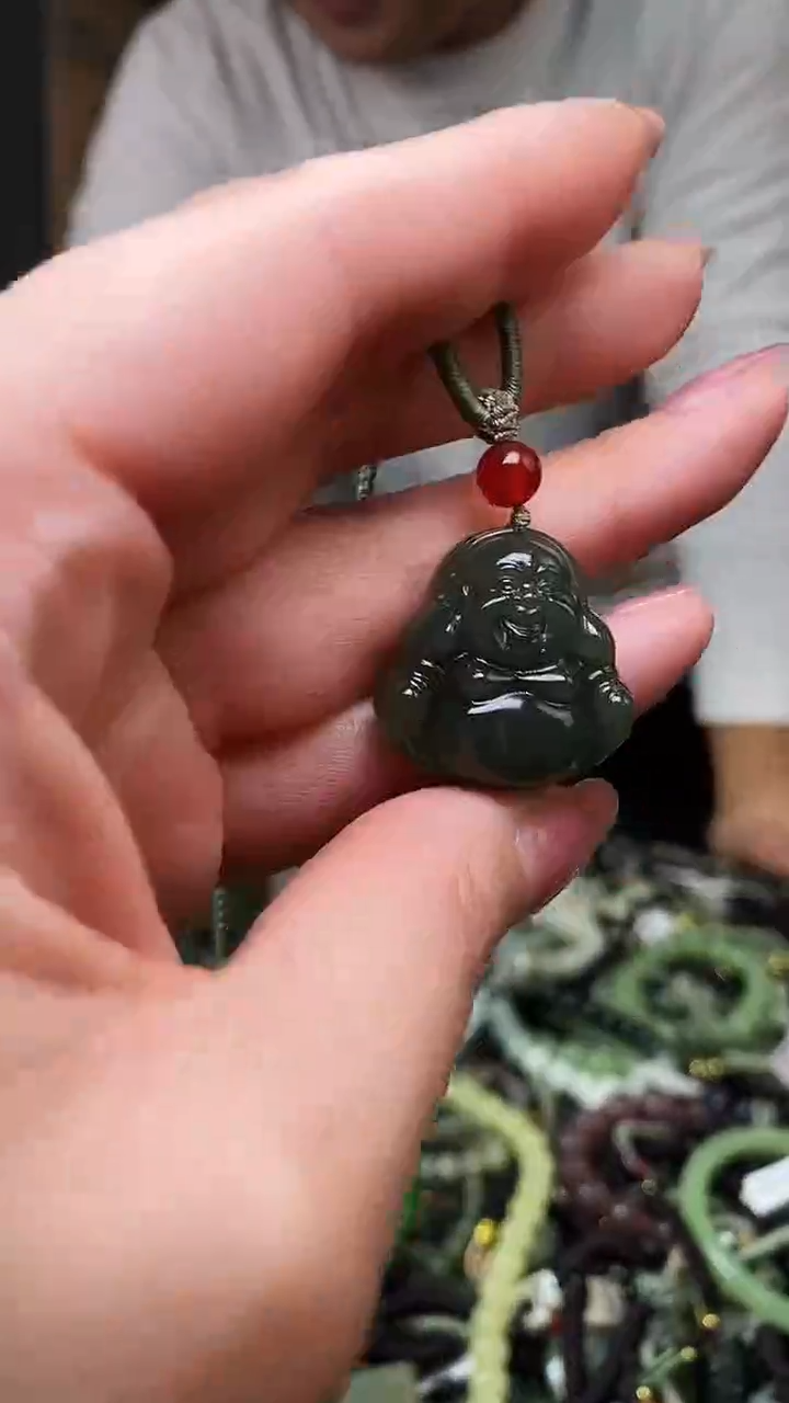 颈饰未镶嵌和田玉多样性发货，拍一发一