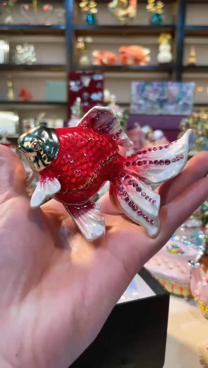 【闪购商品】珐琅彩首饰收纳盒