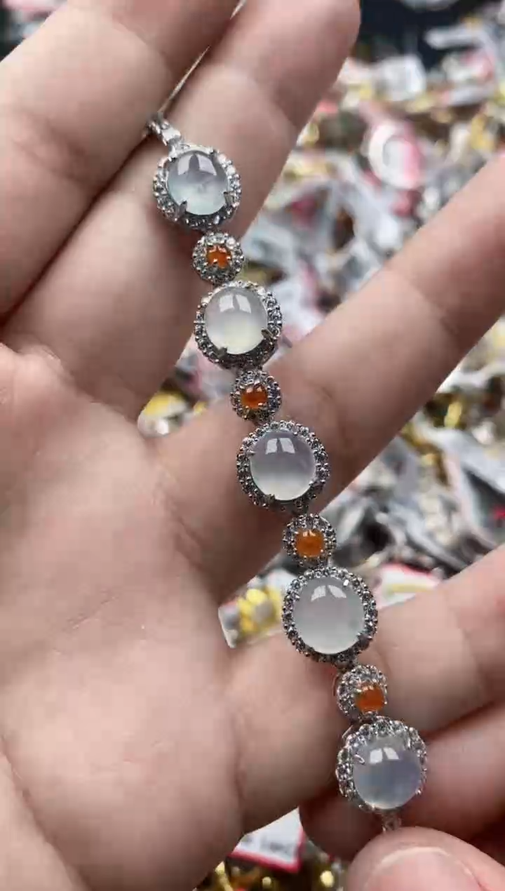 【闪购商品】翡翠戒指银S925镶嵌2222---8