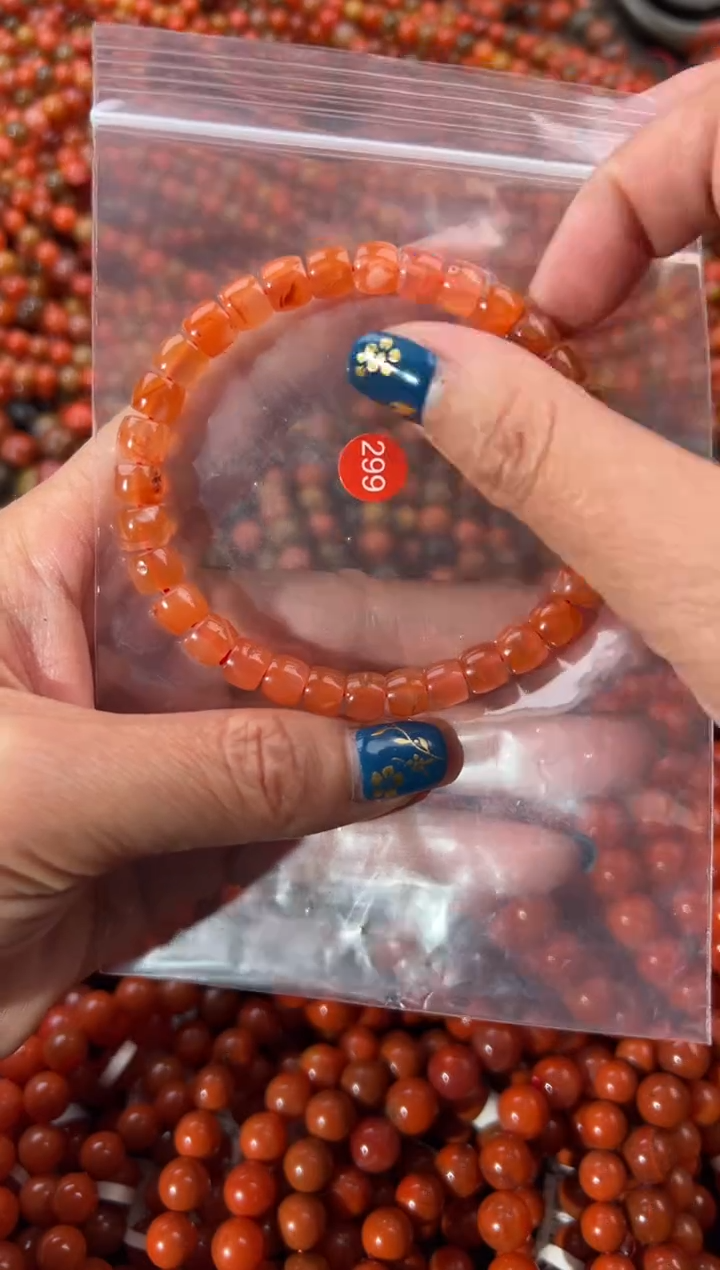 未镶嵌手串南红玛瑙7