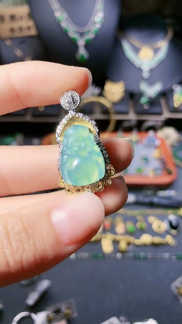 【闪购商品】翡翠吊坠(不含链)未镶嵌吊坠